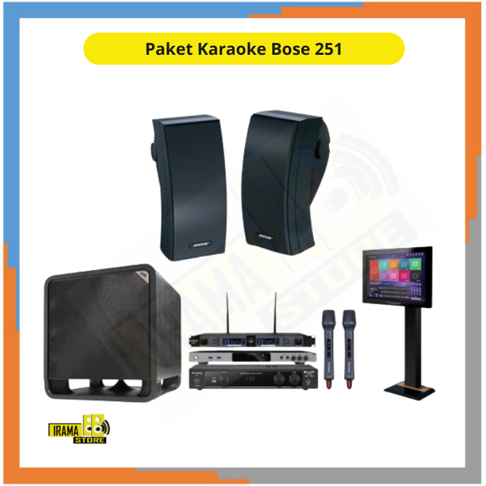Paket Karaoke Speaker Bose 251 - Lengkap